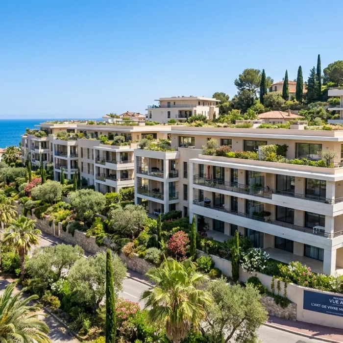 Programme immobilier neuf contemporain sur la Côte d'Azur