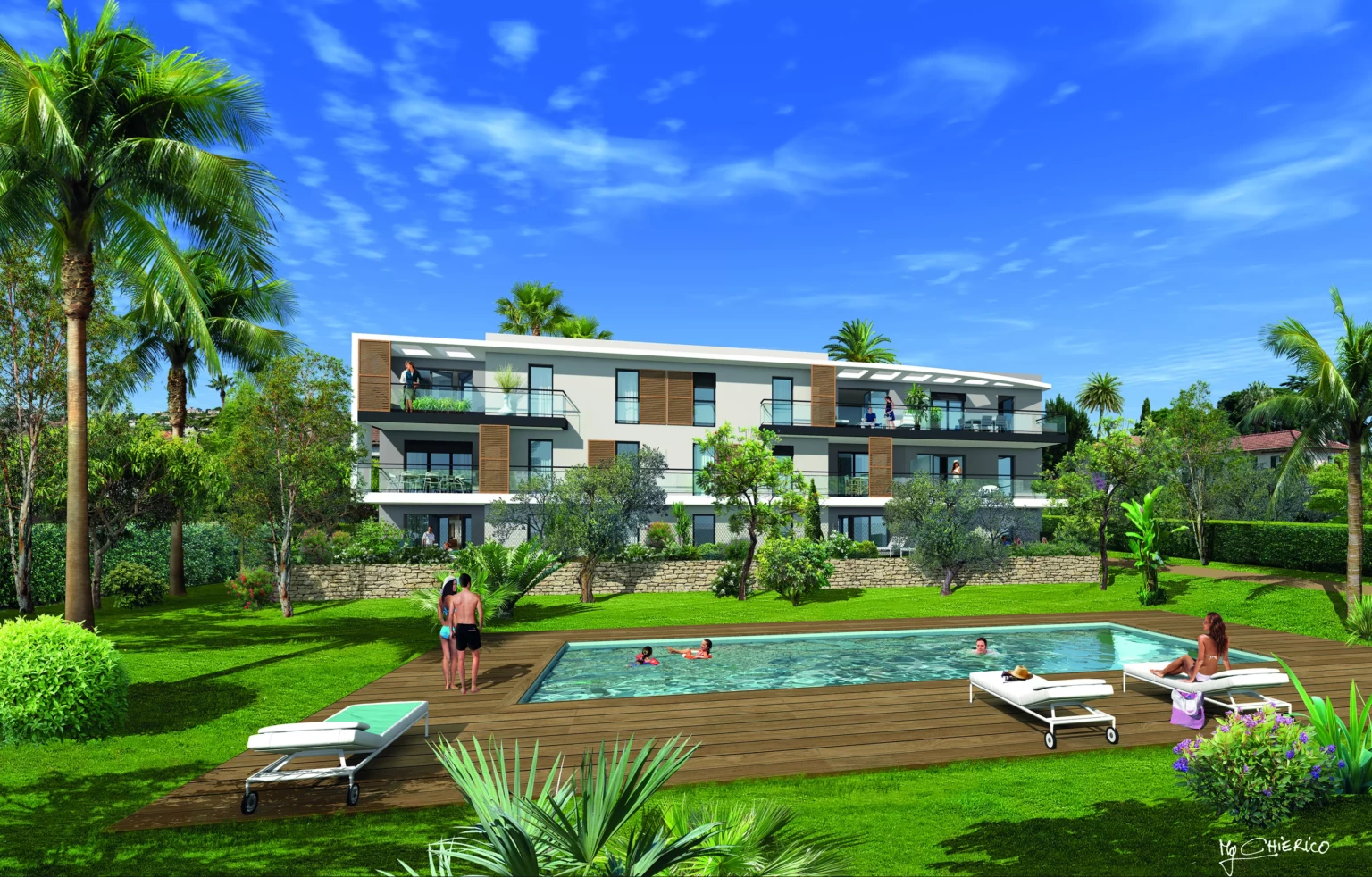 Illustration Palma sans pool house HD(presse)