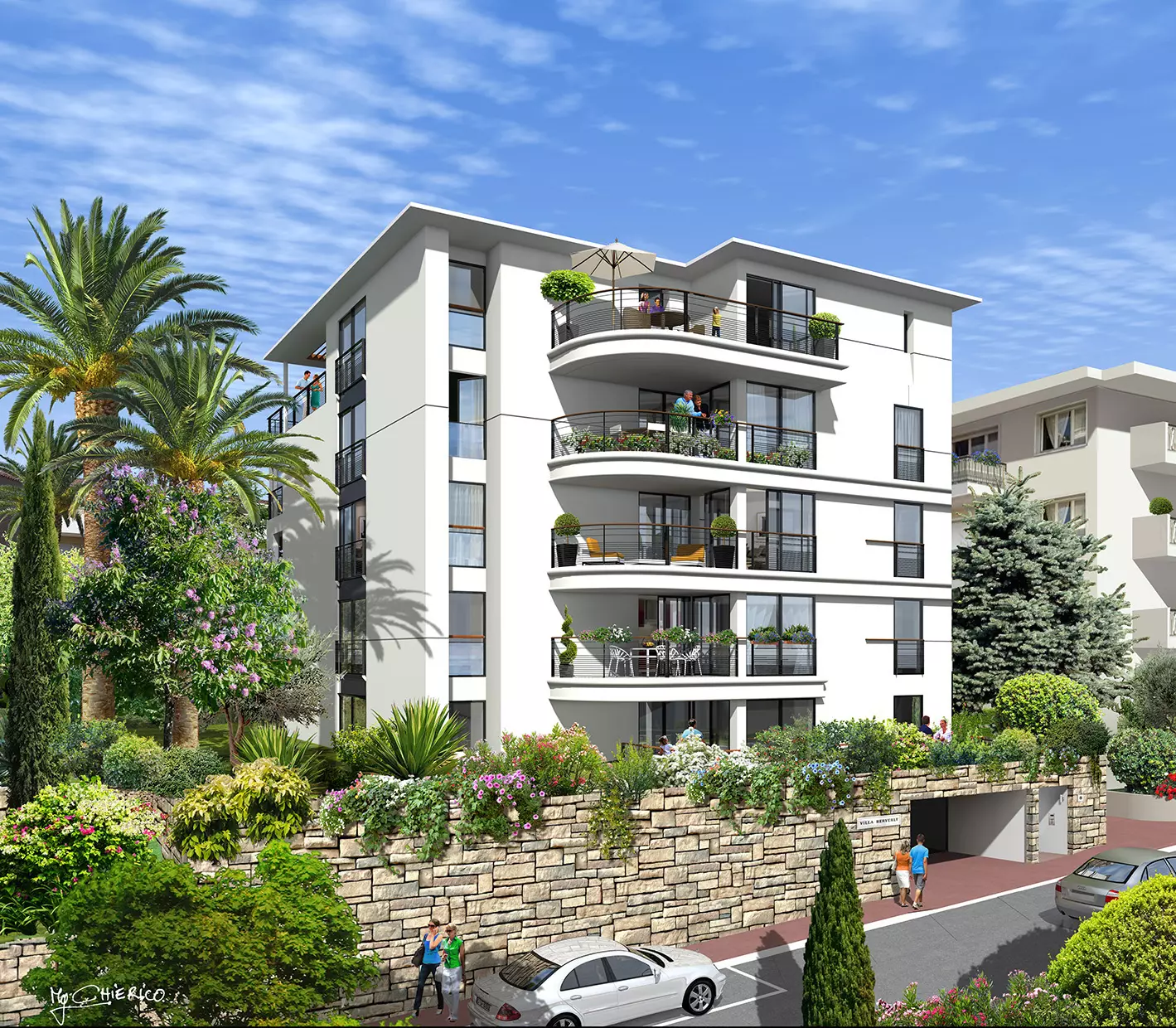 Villa Beverly Côté rue